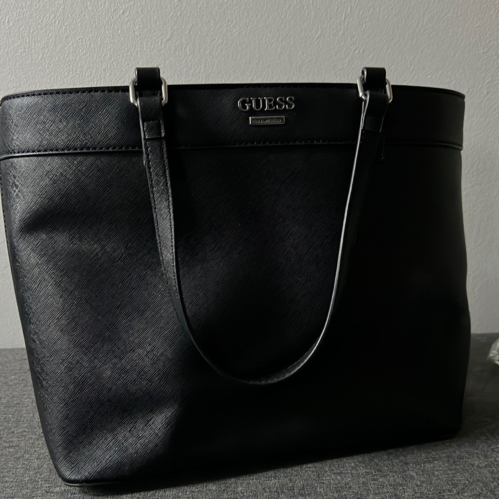 Guess Black Tote Purse